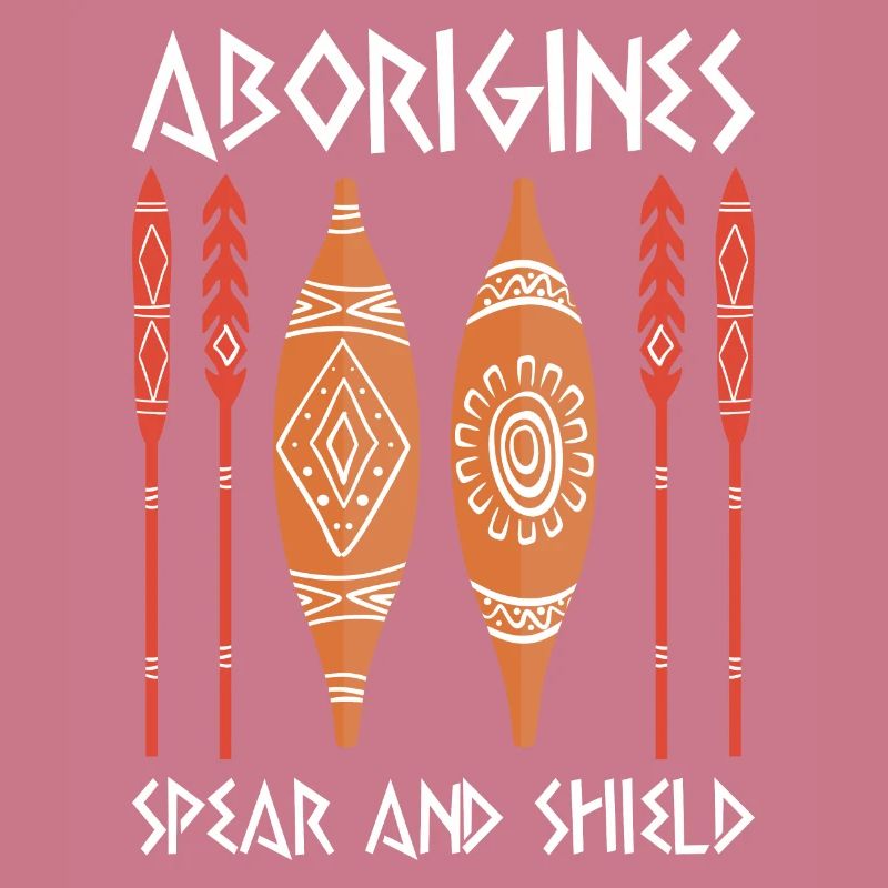 Aboriginal Spear Shield