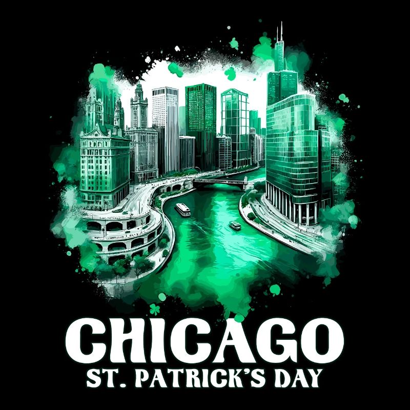 Fête de la Saint-Patrick à Chicago