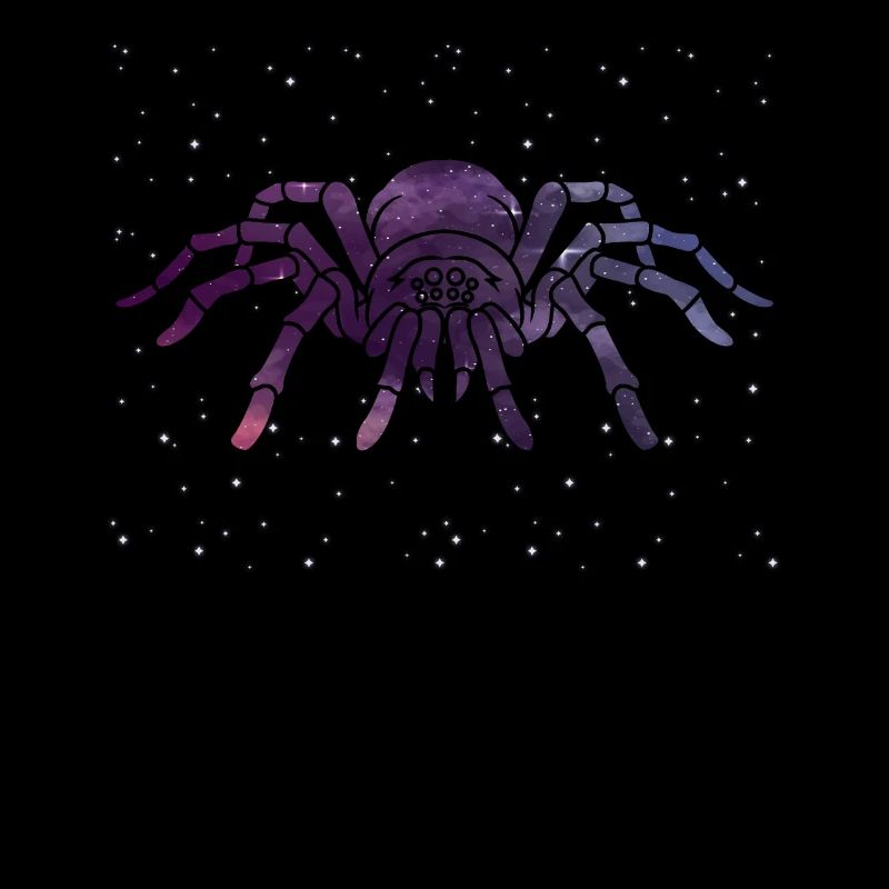 Himmlische Spinne Sternenmuster