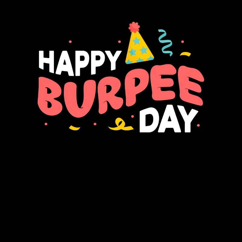 Burpees Fitness Burpee Strength Training Gift