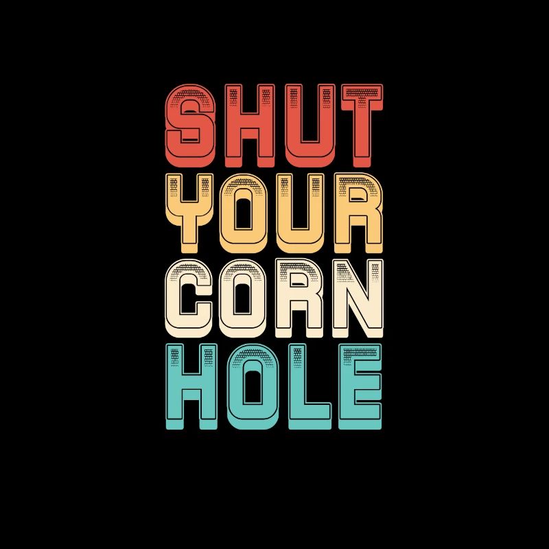 Cornhole pouf trou aveugle cadeau