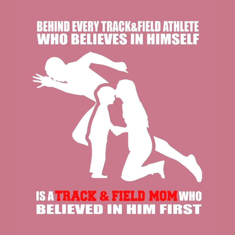 Hinter jedem Athleten steht eine Leichtathletik-Mutter