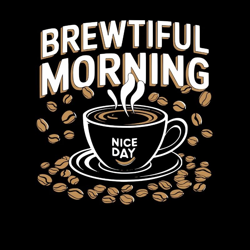 Brewtiful Morning – Fun Coffee Design