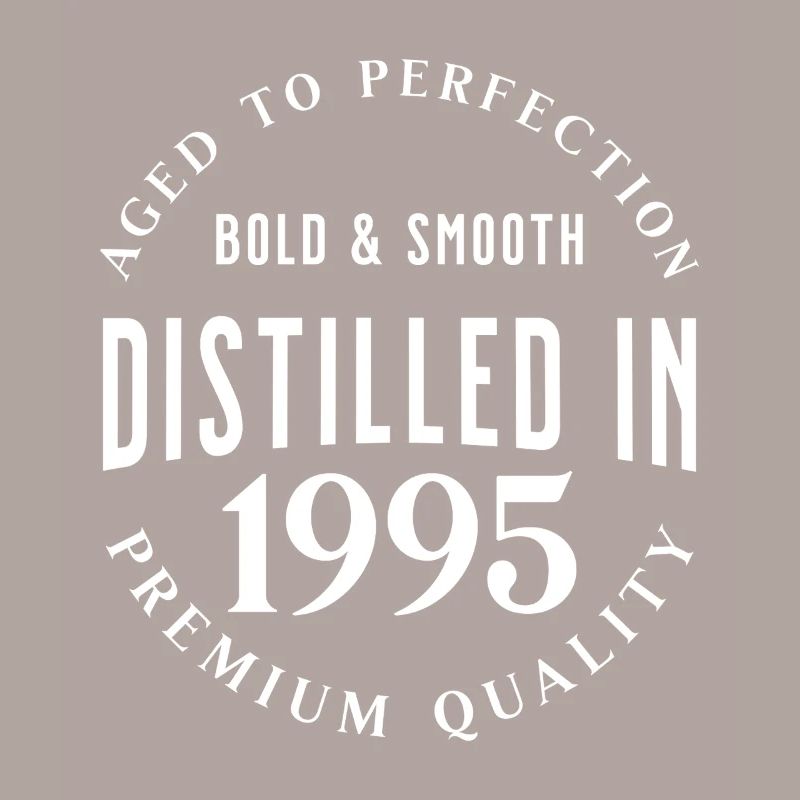 Distilled in 1995 Geburtstag Geschenkidee