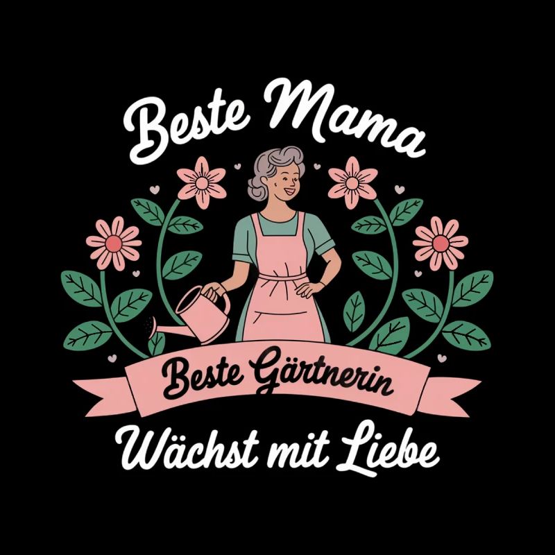 Beste Mama und Gärtnerin | Muttertagsgeschenk