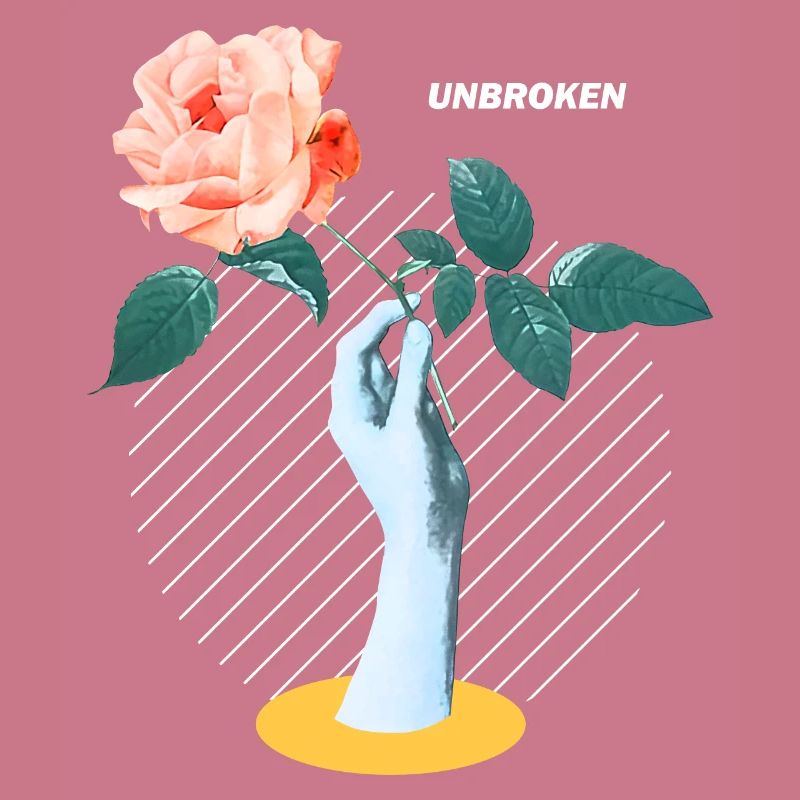 Graphique de fleur ininterrompue