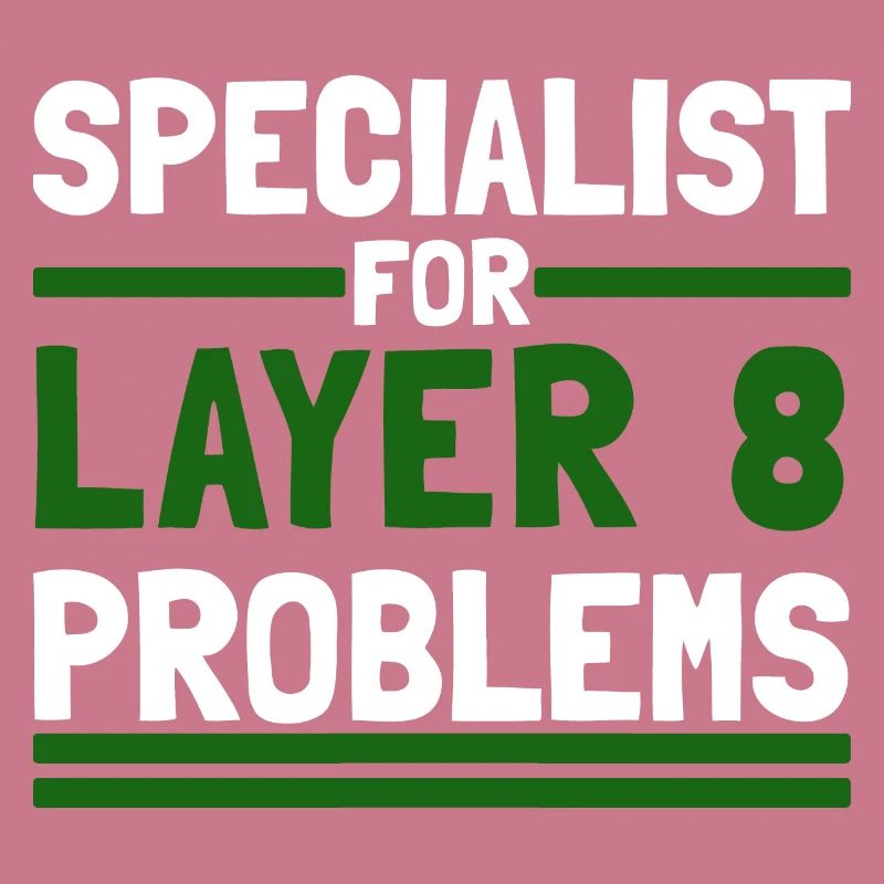 Computer Computerarbeit witzige Sprüche Layer 8