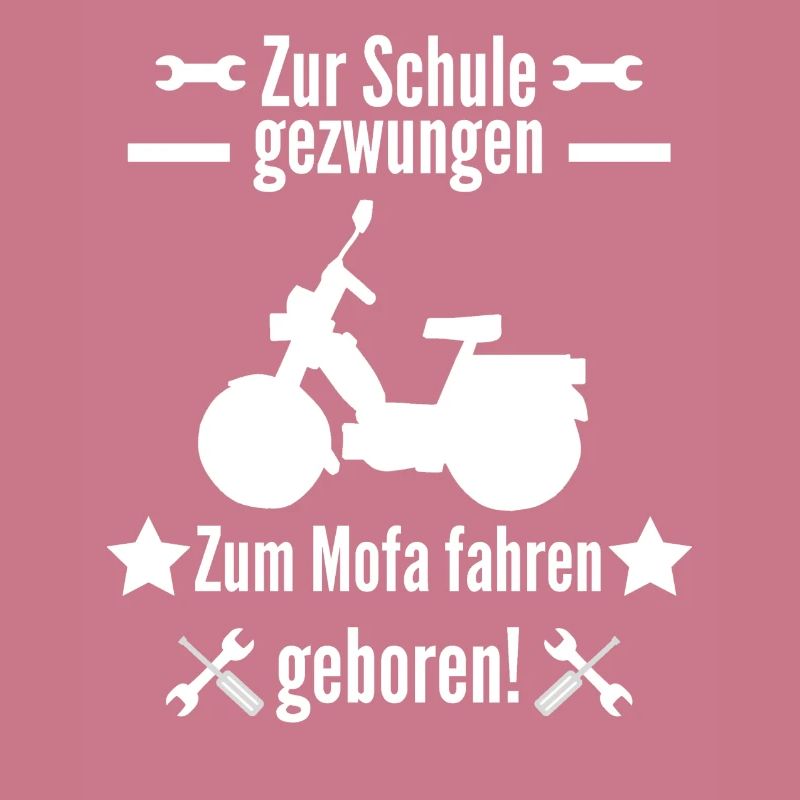 Mofa Roller Schüler Geschenkidee Mofa Spruch