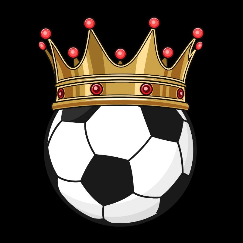 Fußball Krone König