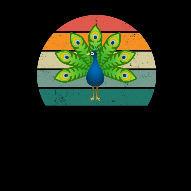 Peacock Wheel Peacock Feather Rooster Hen Wheel Peacock Peathing