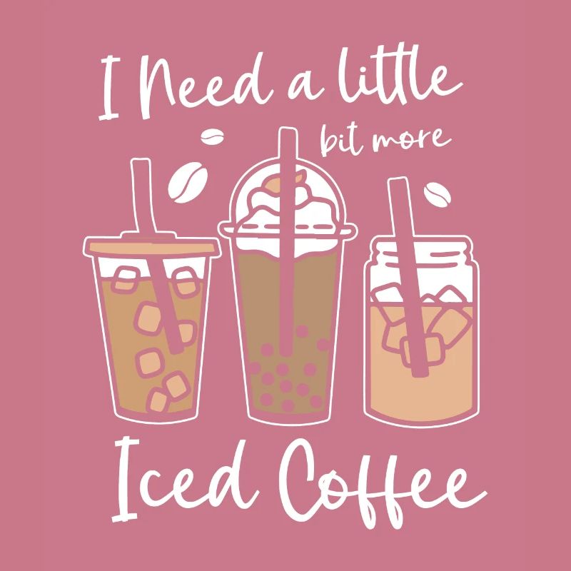 I need a bit more iced coffee caffeine