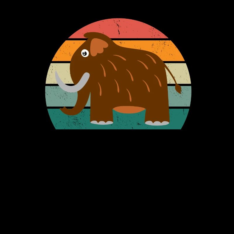 Mammut Eiszeit Elefanten Fell Schnee Eis Steinzeit