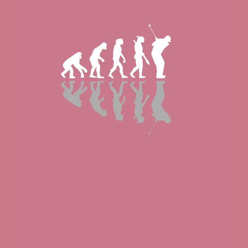 Golfing Human Evolution Golfer Humor Golf Playera