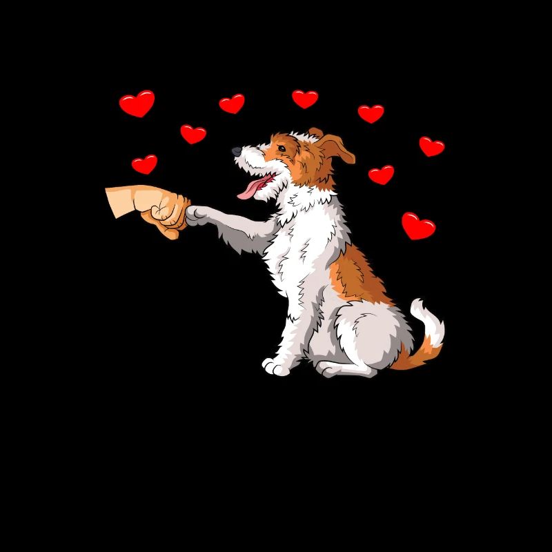 Drahthaar Foxterrier Hund