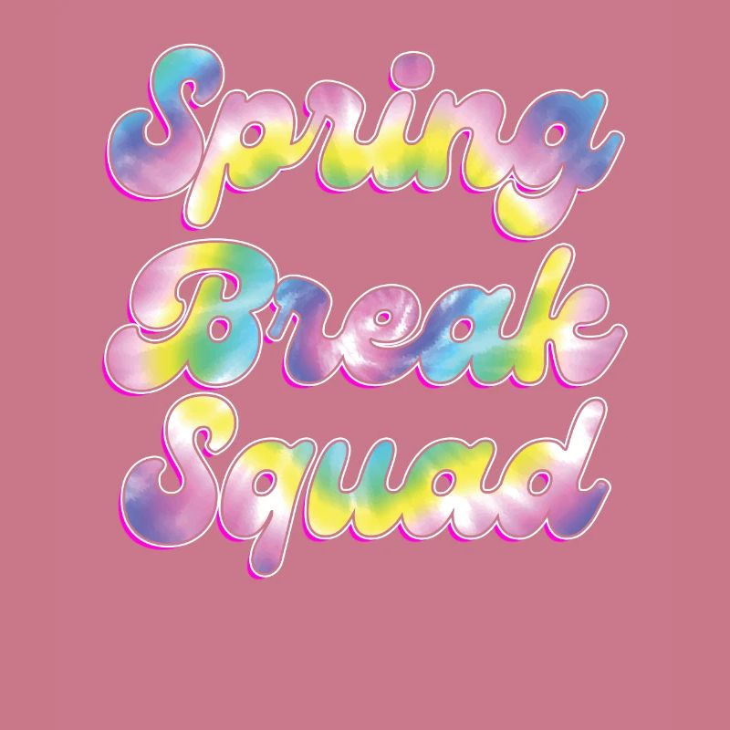 Spring Break Squad Summer Holiday Spring Break