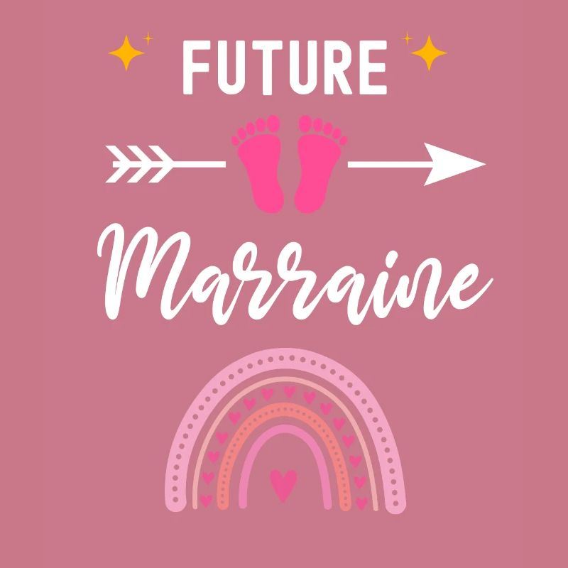 Future marraine cadeau naissance