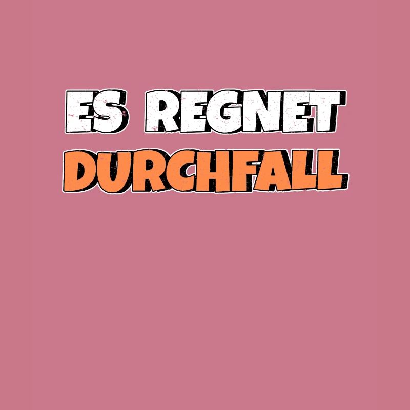 Es regnet Durchfall