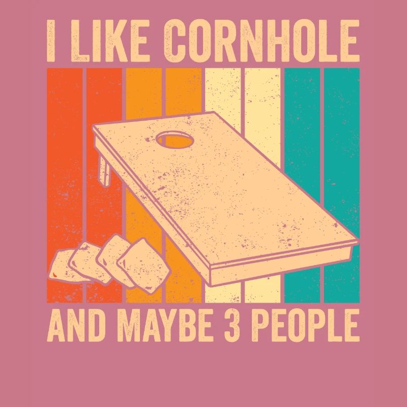 Funny Cornhole Retro