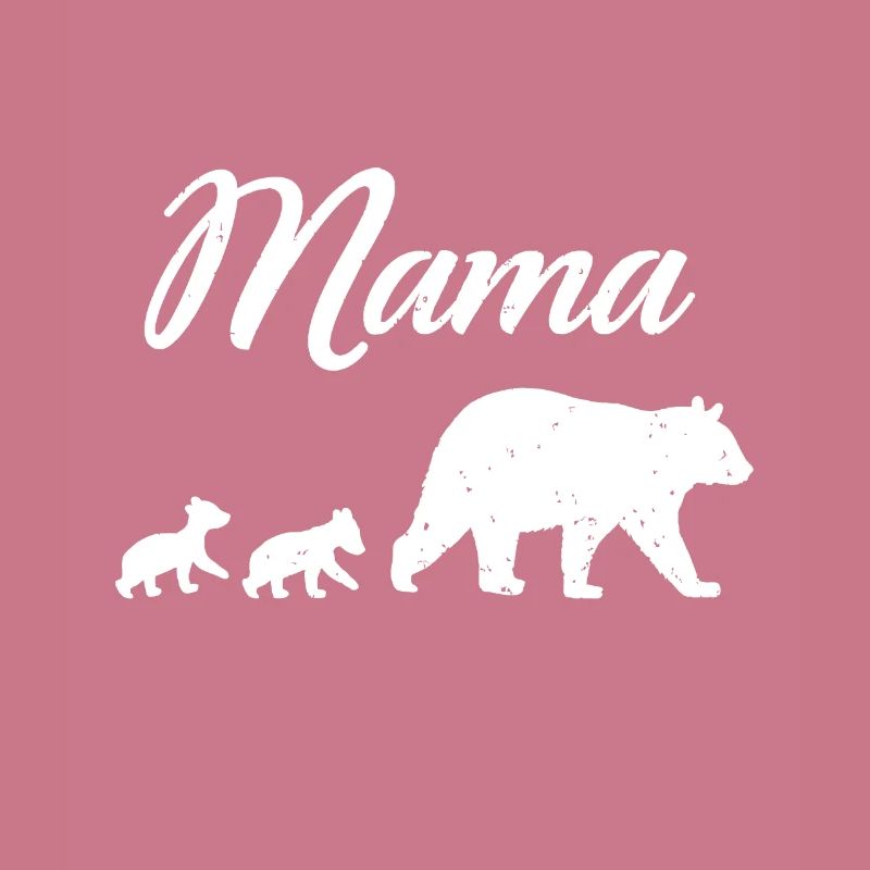 Mama Bär - Mit Zwei Jungen Zwillingsmutter Muttertag Gi