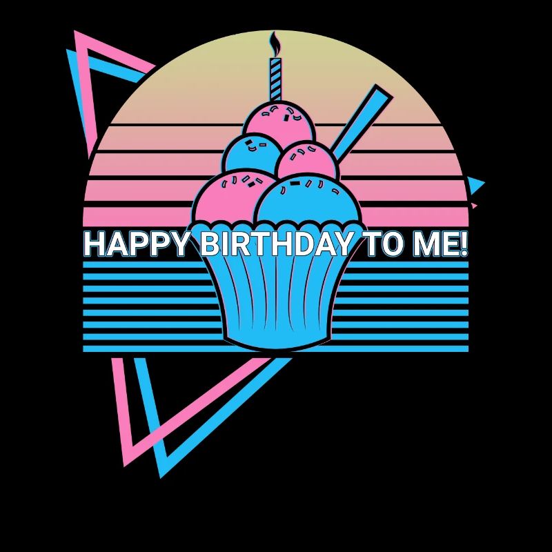 Eiscreme Retro Geburtstag