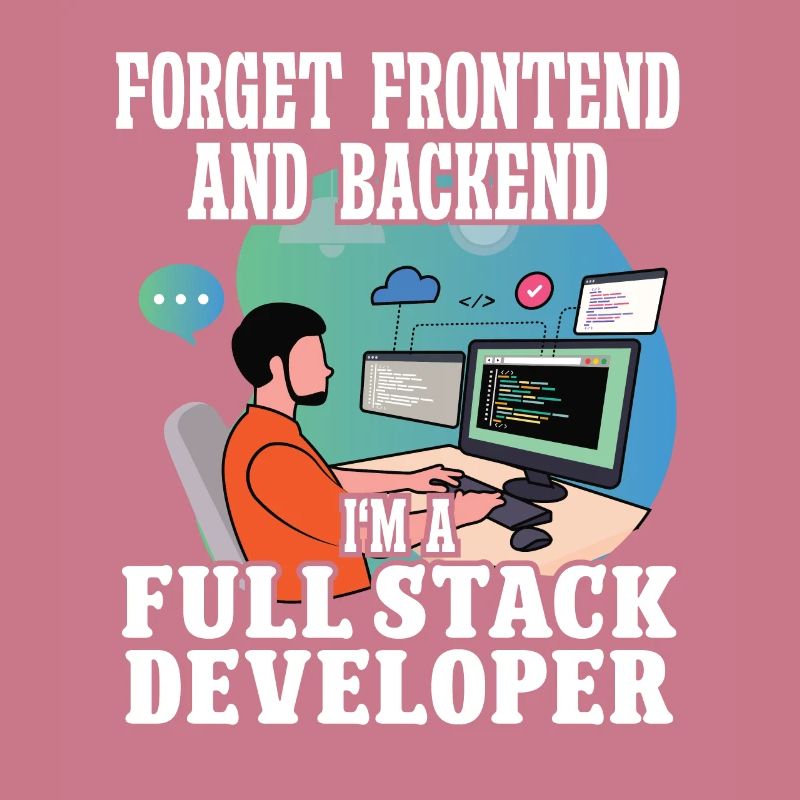 Développeur logiciel Full Stack Développeur Coder Geek