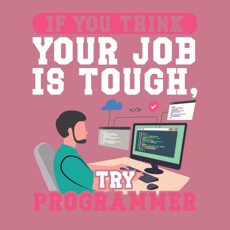 Softwareentwickler Try Programmer Programmierer
