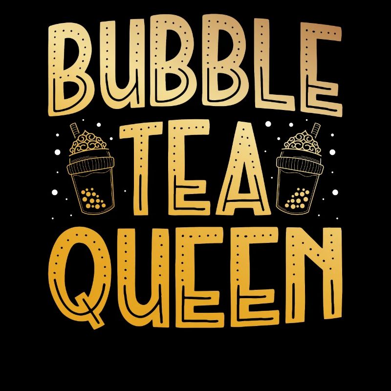Bubble Tea Queen Boba Teetrinker Koreanisches