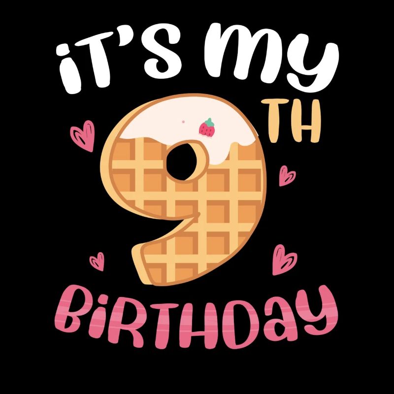 Gaufre du 9e anniversaire