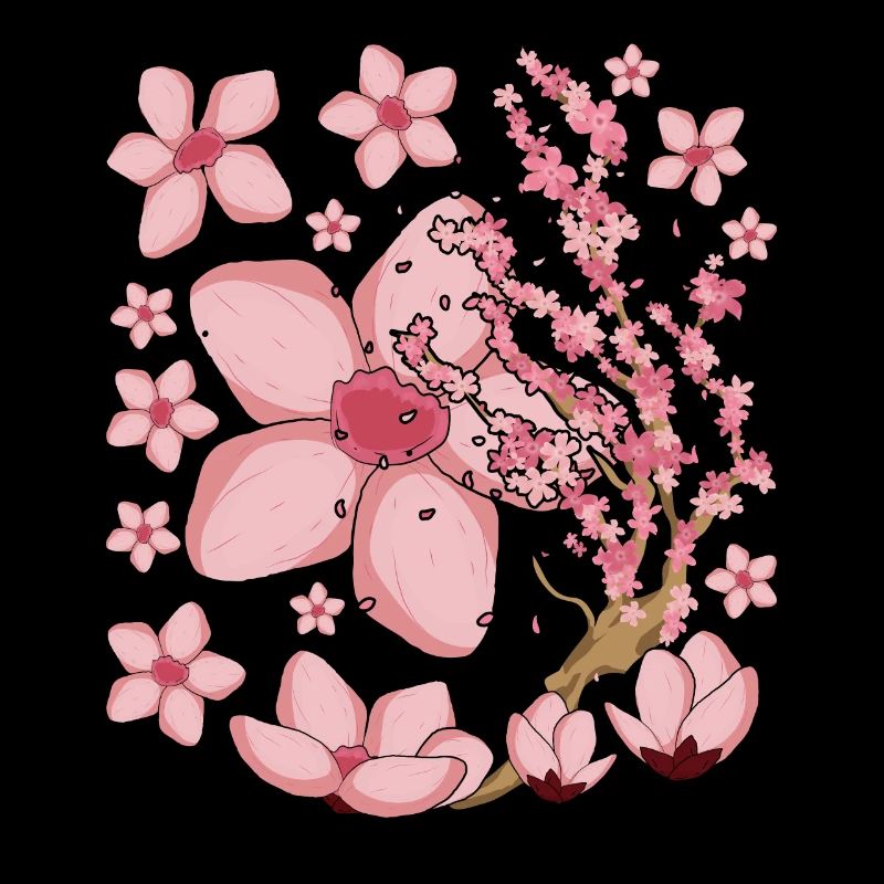 Idée cadeau Sakura japonaise Fleurs de cerisier