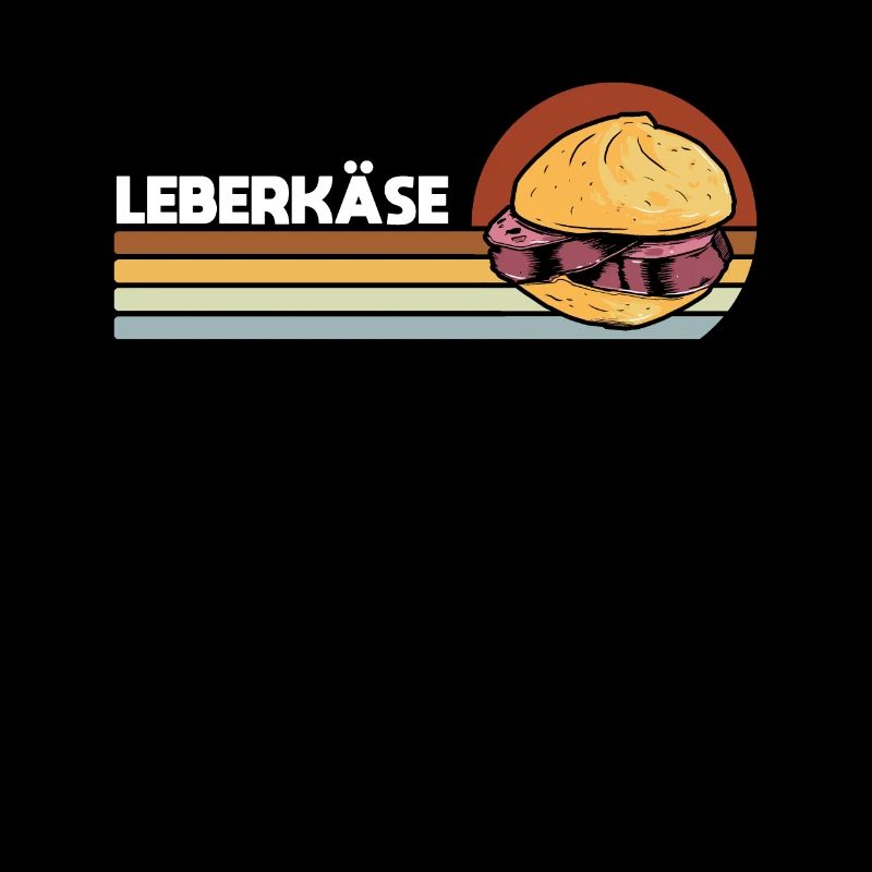 Leberkas Retro Leberkäse Vintage Leberkäseweckle