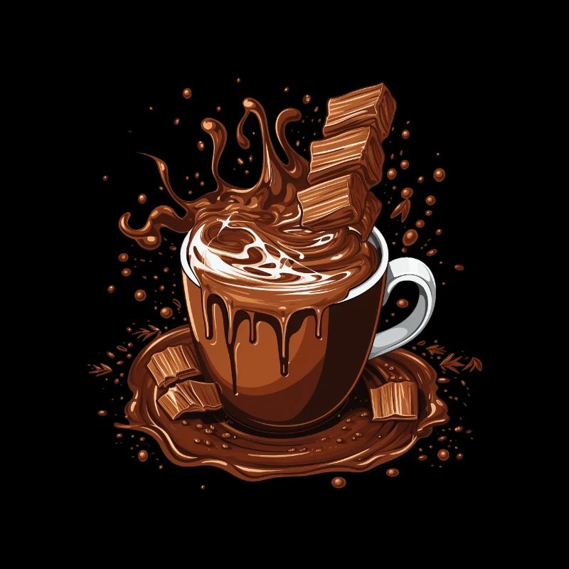 Hot Chocolate Mug I Chocolate Lover I Hot