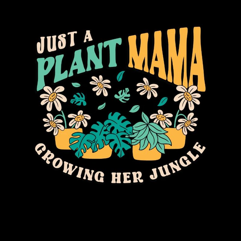 Plantes d’intérieur Just A Plant Mama Growing Pot de fleurs