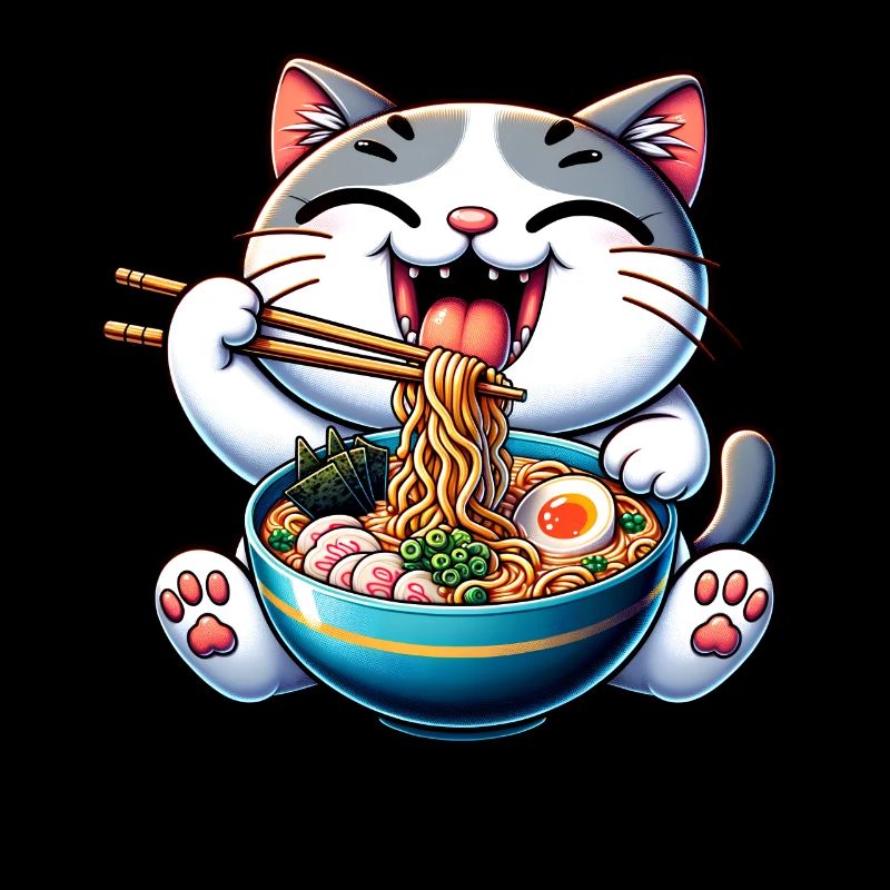 Ramen Suppe Anime Neko Katze