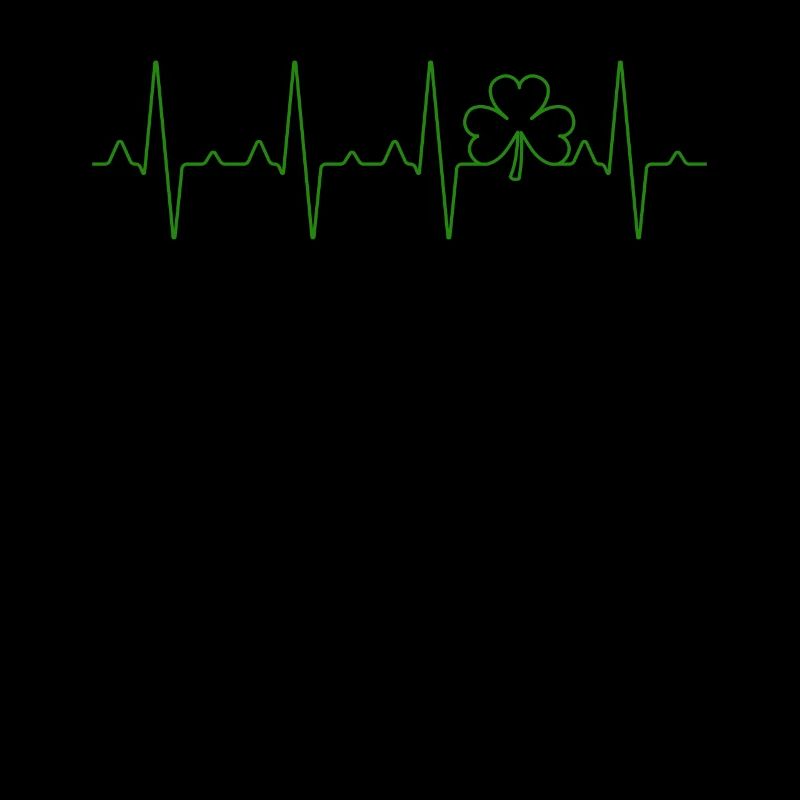 Kleeblatt St Patricks Day EKG