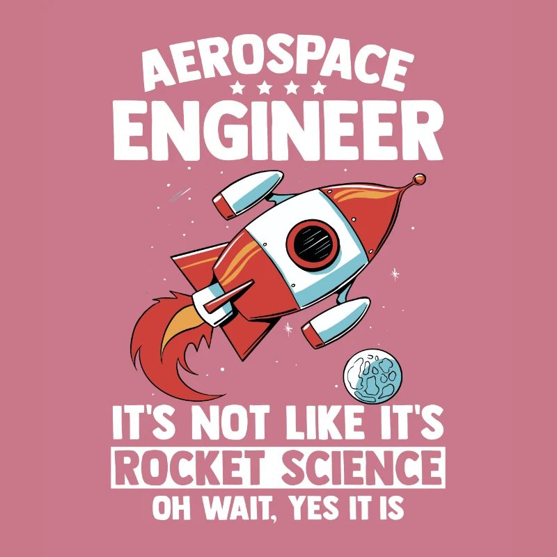 Aerospace Engineer Rocket Science Geschenk