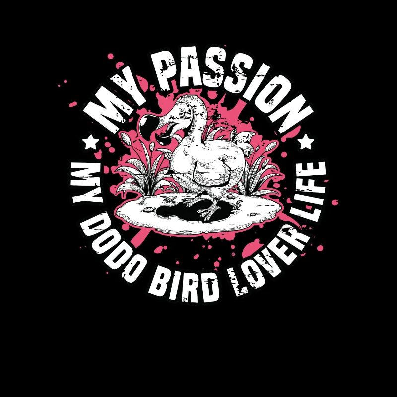 Dodo Bird Lover My Passion My Dodo Extinct Bird
