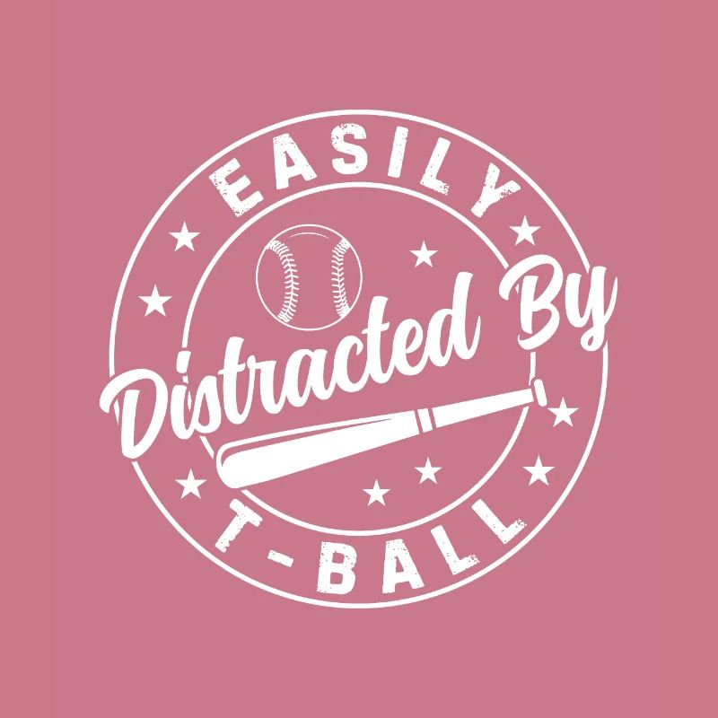 Teeball Lover - Easily distracted by T-ball