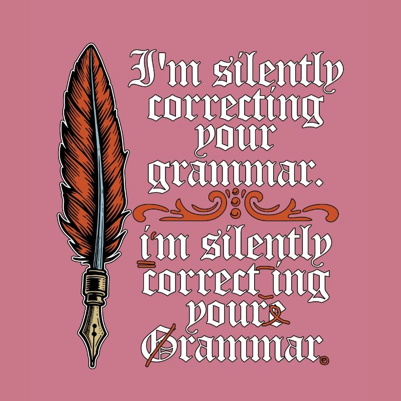 Book Editor I'm Silently Correcting Book Author