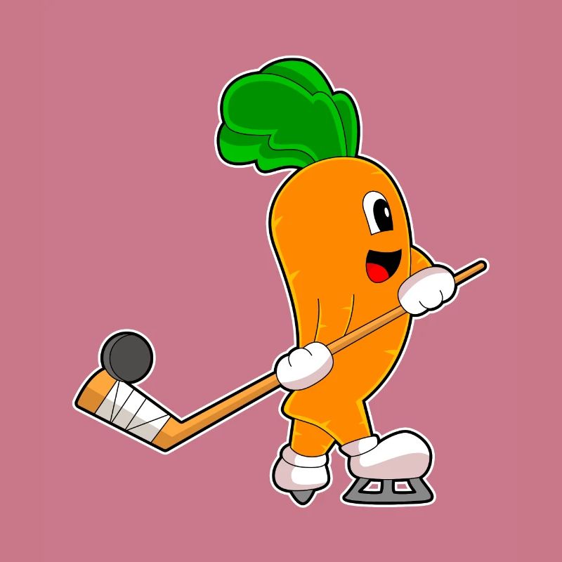 Karotte Eishockey Eishockeyschläger