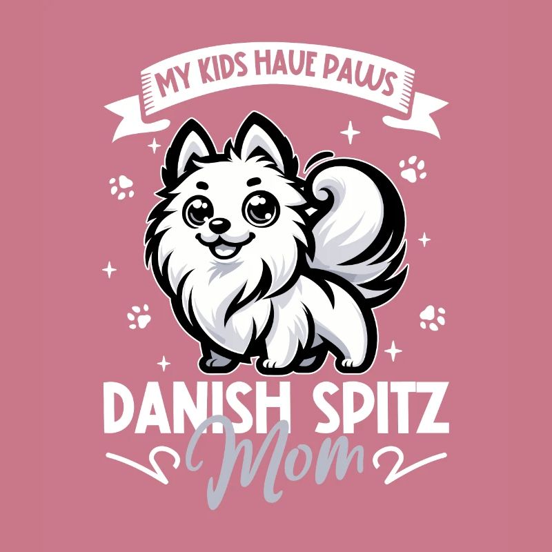 Dänischer Spitz Mama