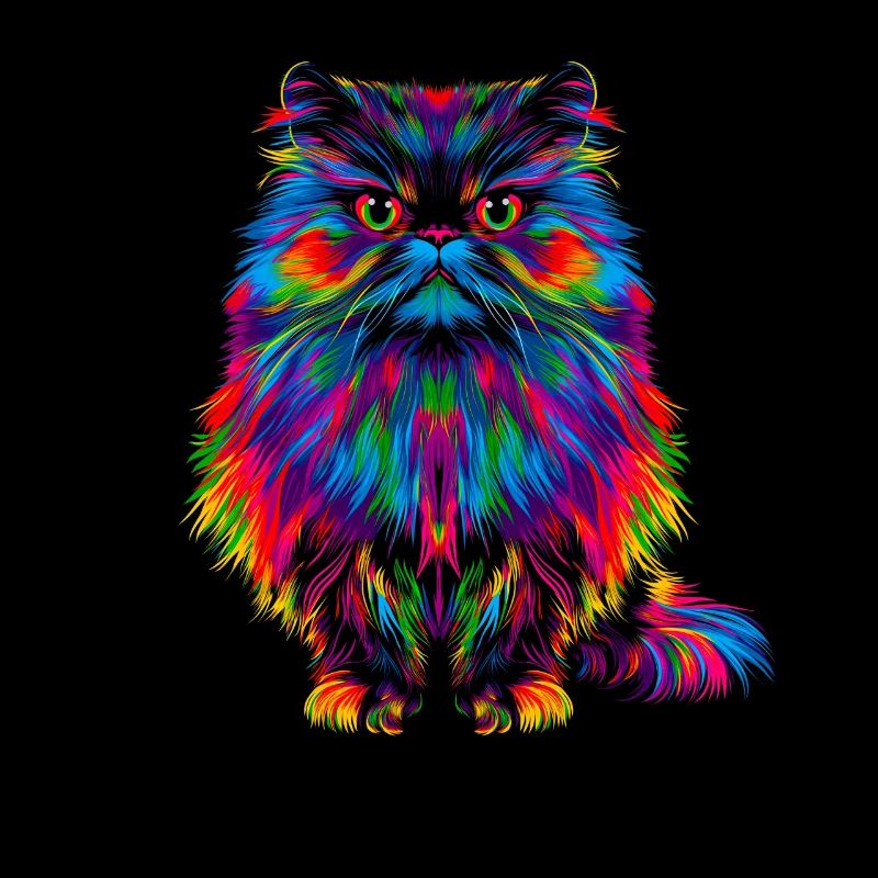 Himalayan Cat Popart