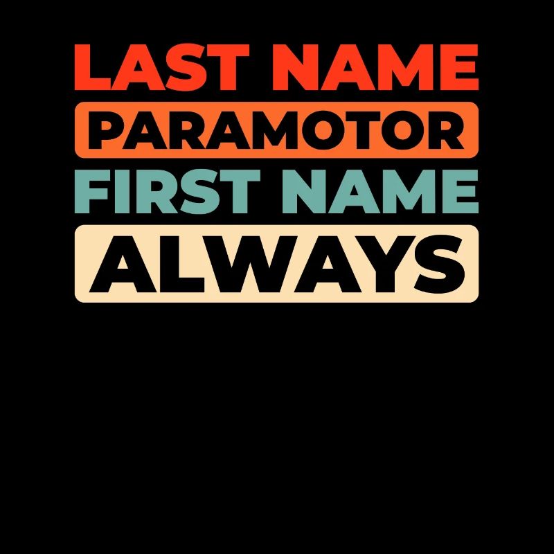 Paramotor Gleitschirmfliegen