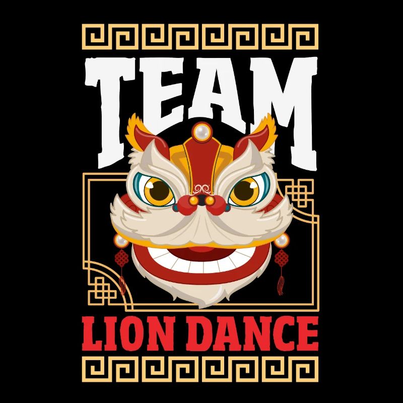 Chinese New Year Moon Lion Dance