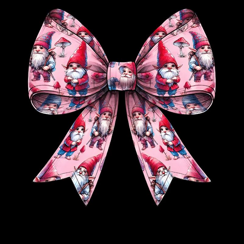 Coquette Bow Gnome St. Patrick’s Day Leprechaun