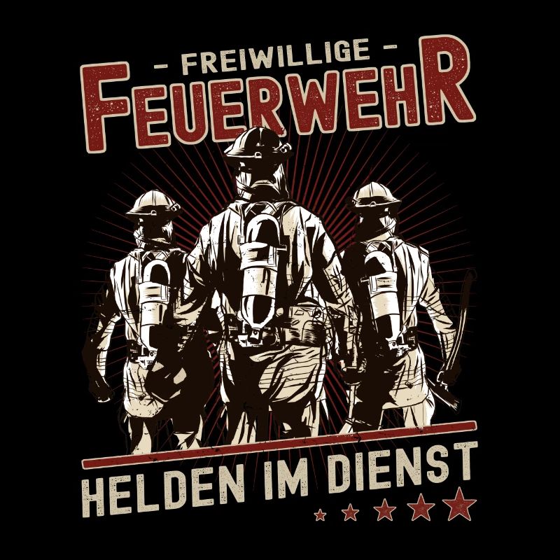 Freiwillige Feuerwehr Helden im Dienst