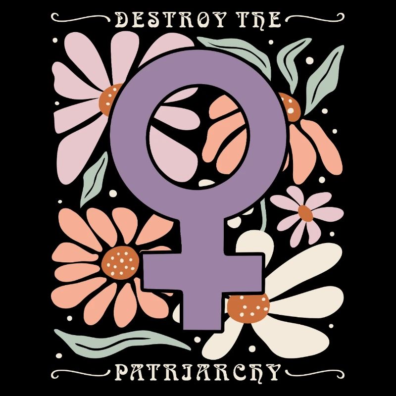 Subtiles Feministisches Statement Design