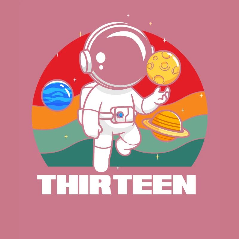 Space adventures for thirteen-year-olds