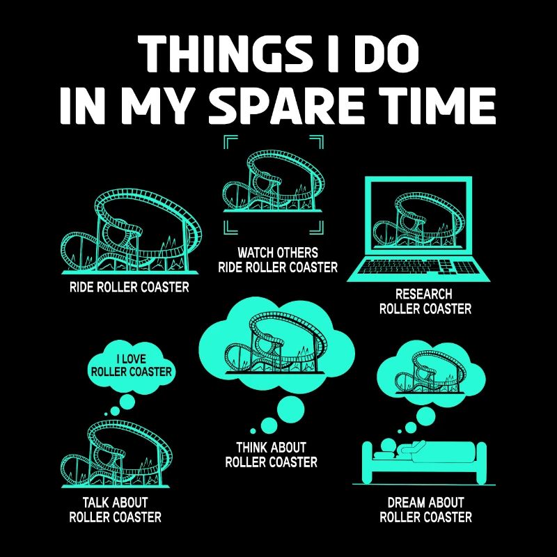 Achterbahn Freizeitpark Rollercoaster Fahrgeschäft