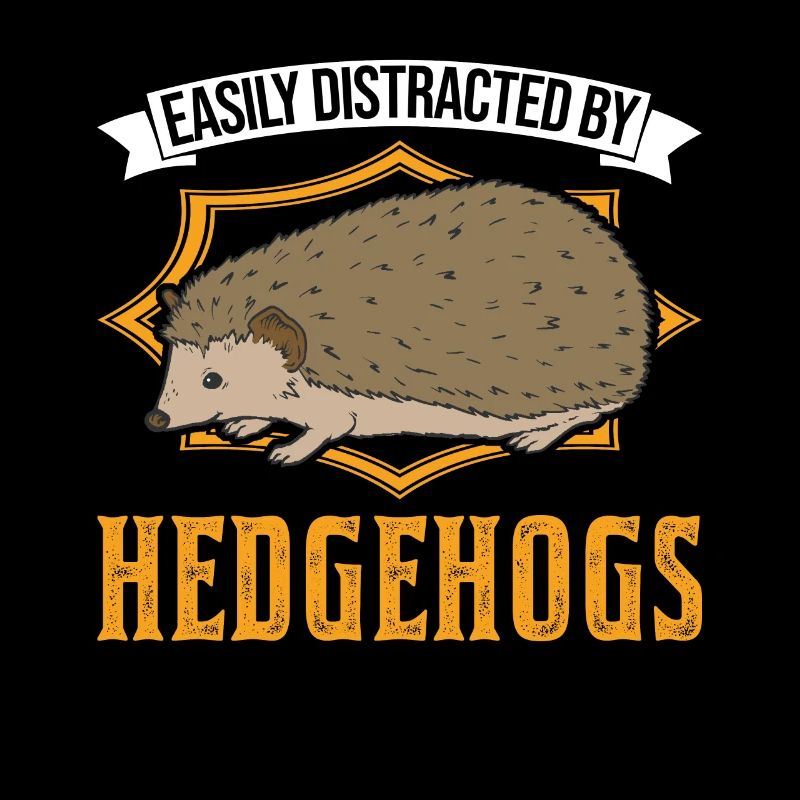 Facilement distrait par les hérissons Igel