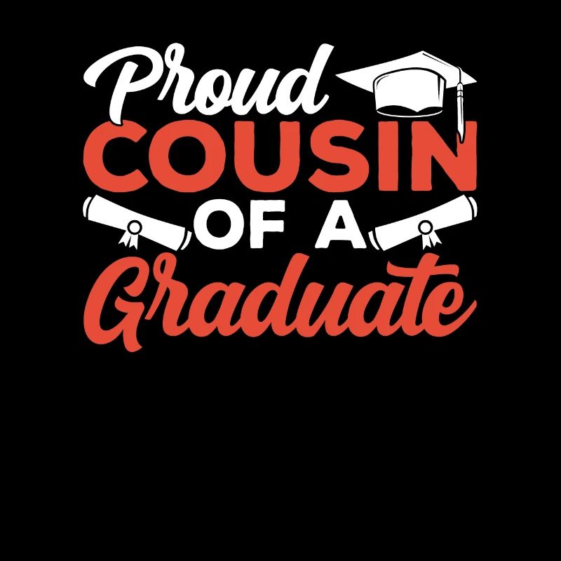 Stolzer Cousin Eines Absolventen Absolvent
